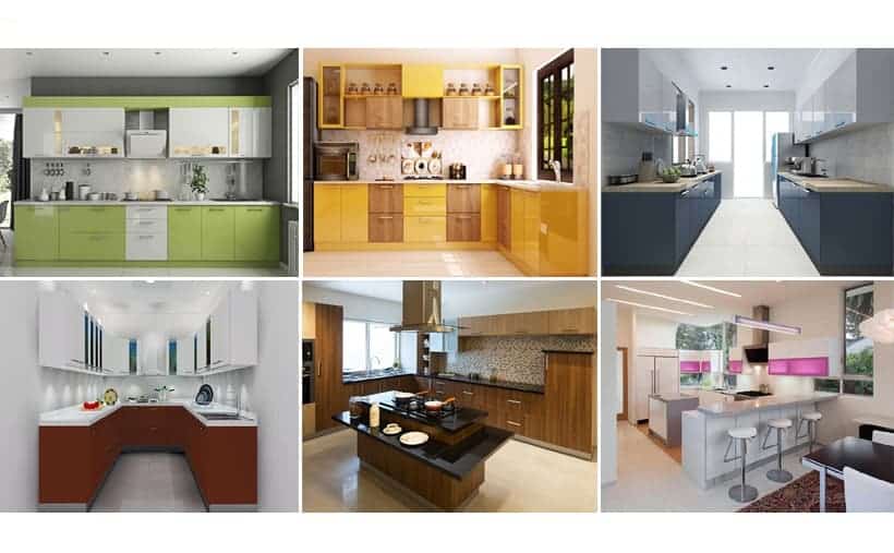 What Are The 6 Types Of Kitchen