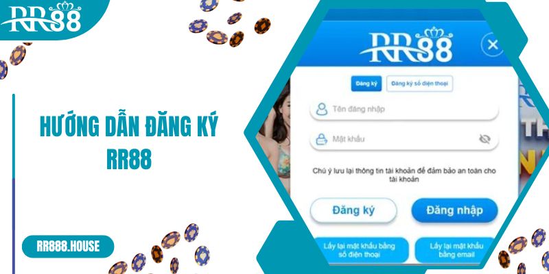 Hướng dẫn đăng ký RR88 trên điện thoại nhanh chóng